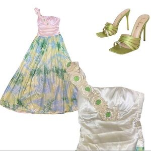 B Darlin One Shoulder Dress Size 0.5 (XXS)